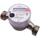 Funk Wasserzähler Warm bis 90°C 130 mm Eichung 2022