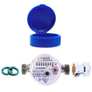 ZÄHLER plattform Zapfhahn Wasserzähler Set 110 mm Eichung 2024 Garten