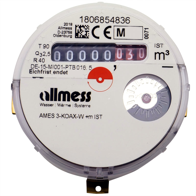 Komplettset Montageblock ISO-Typ IST KOAX 2" Mono Warm mit DVGW-Ventil WG TEC 3000