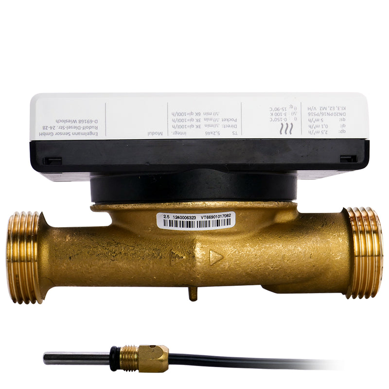 ZÄHLER plattform Wärmezähler SensoStar E Qn 2,5 m³/h Baulänge 130 mm TF 5,2 mm Eichung 2025
