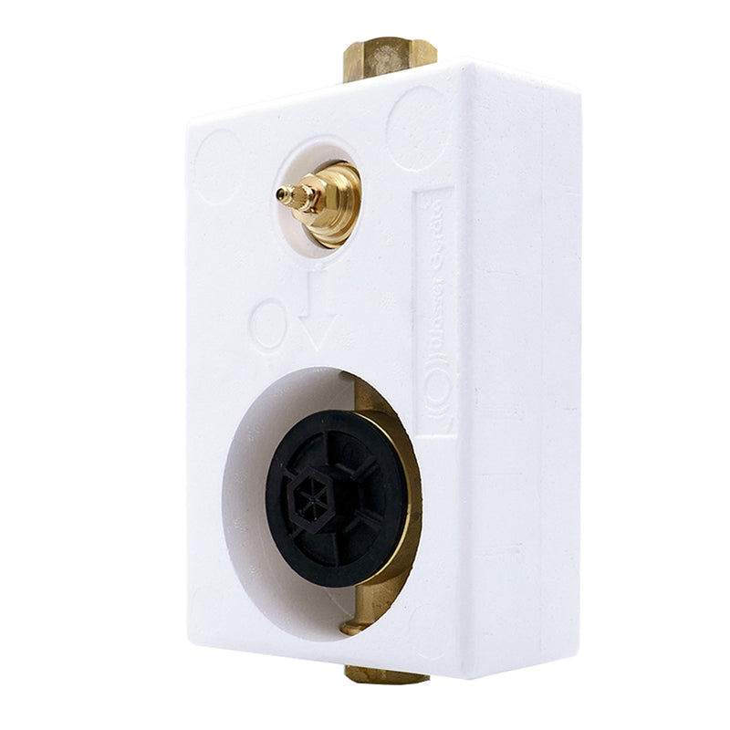 Komplettset Montageblock ISO-Typ IST KOAX 2" Mono Kalt mit DVGW-Ventil WG TEC 3000