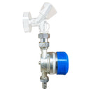 ZÄHLER plattform Zapfhahn Wasserzähler Set 110 mm Eichung 2024 Garten