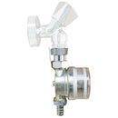 ZÄHLER plattform Zapfhahn Wasserzähler Set 80 mm Eichung 2024 Garten