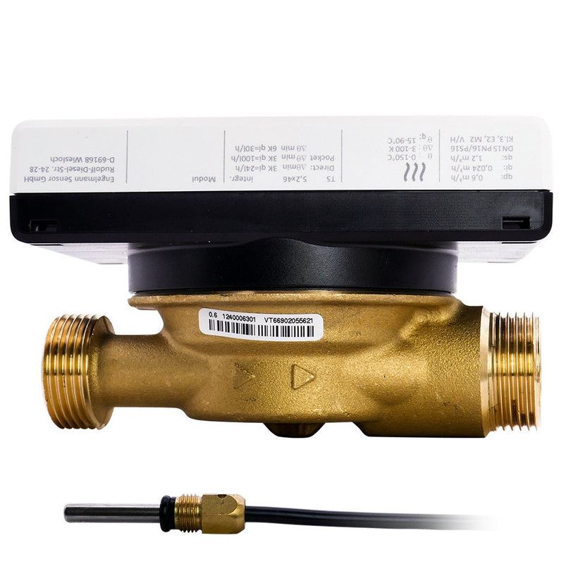 ZÄHLER plattform Wärmezähler SensoStar E Qn 0,6 m³/h Baulänge 110 mm TF 5,0 mm Eichung 2021 Engelmann Sensor GmbH 