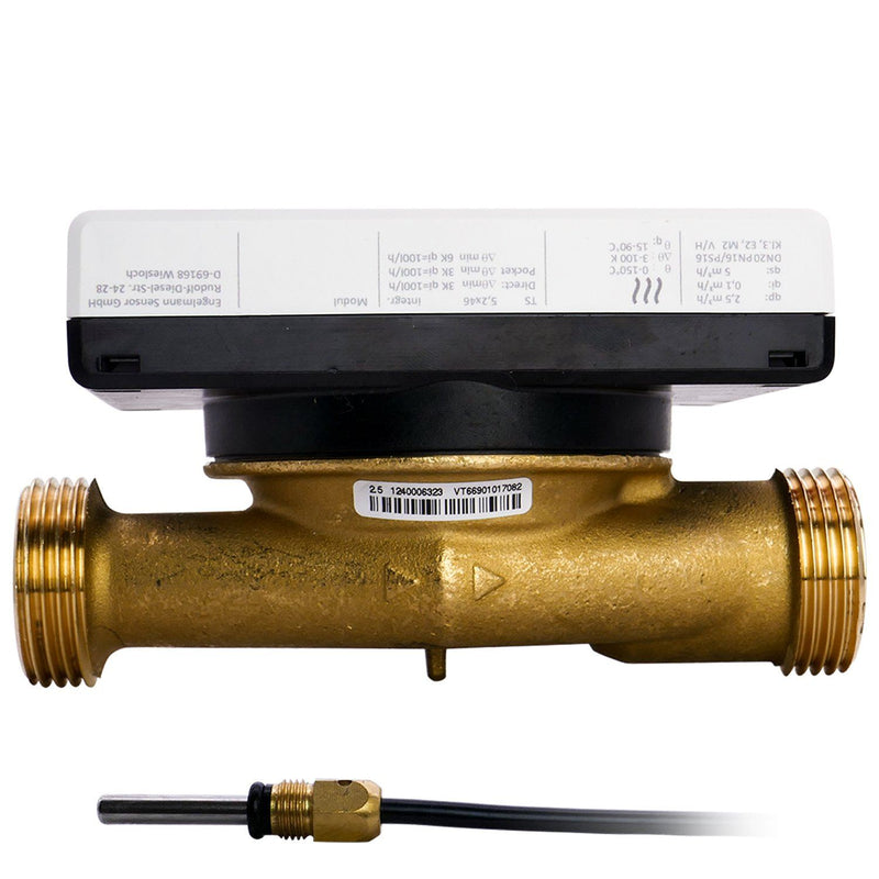 ZÄHLER plattform Wärmezähler SensoStar E Qn 1,5 m³/h Baulänge 130 mm TF 5,2 mm Eichung 2021 Engelmann Sensor GmbH 