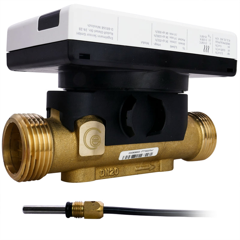ZÄHLER plattform Wärmezähler SensoStar U TF 5,0 Eichung 2024 3,5 m³/h - 130mm
