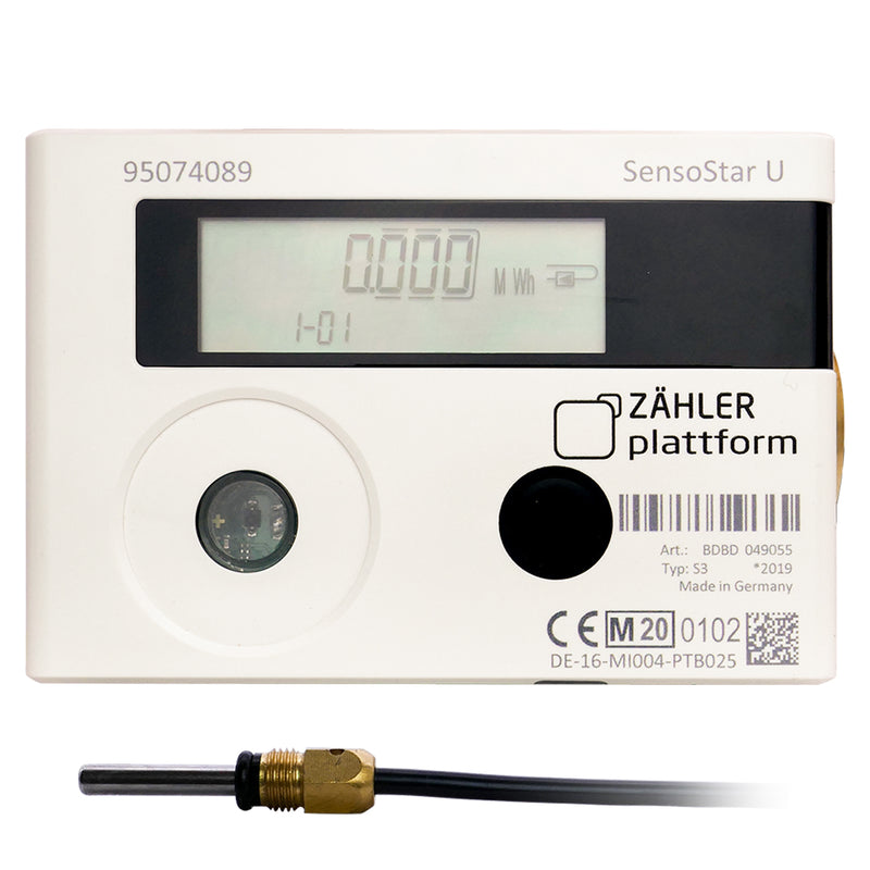 ZÄHLER plattform Wärmezähler SensoStar U TF 5,0 Eichung 2024 3,5 m³/h - 150mm