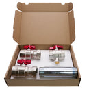 Zähler Plattform Einbausatz Wärmemengenzähler 1" Direktmessung inkl. Passstück