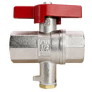 Zähler Plattform Einbausatz Wärmemengenzähler 1/2" Direktmessung inkl. Passstück