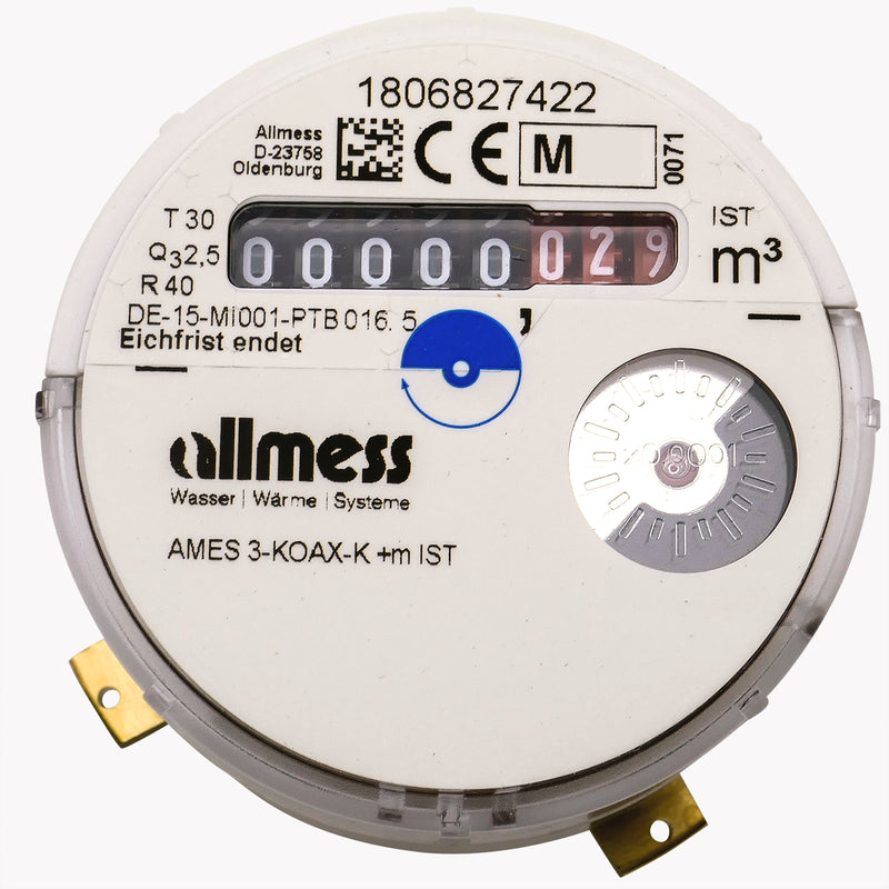 Komplettset Montageblock ISO-Typ IST KOAX 2" Mono Kalt mit DVGW-Ventil WG TEC 3000