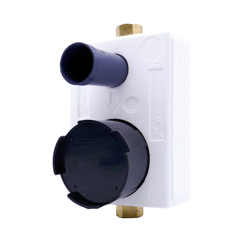 Montageblock ISO-Typ A34 Allmess Mono mit DVGW-Ventil WG TEC 3000