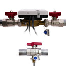 Mess-Fuchs Wärmezähler SensoStar E Qn 1,5 m³/h, Baulänge 110 mm Eichung 2025 mit Einbausatz 3/4 Zoll